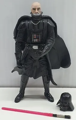 Darth Vader Remove Helmet Star Wars Saga #18 2003 3.75  Figure Throne Room Duel • $20