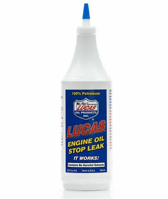 Lucas Engine Oil Stop Leak Oil Seal Sealer  Additive 946ml • £10.88