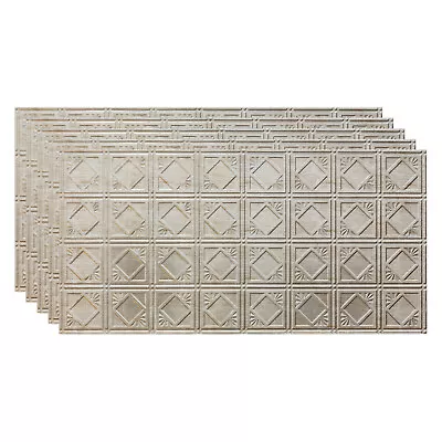 Fasade - 2ft X 4ft Traditional Style #4 Glue Up Ceiling Tile/Panels (5 Pack) • $2.99