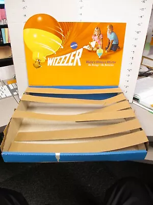 MATTEL 1969 Wiz-z-zer Whizzer Wizzer Spinning Top Toy Store Display Box EMPTY • $449.99