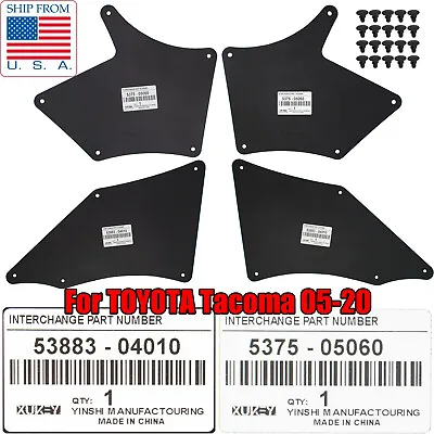 Fender Splash Guard Skirt Mud Flaps For Toyota Tacoma 2005- 5375-05060 537505060 • $21.15