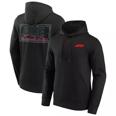 Formula 1 Men's Hoodie F1 Enjoy The Ride Graphic Hoodie - New • £19.99