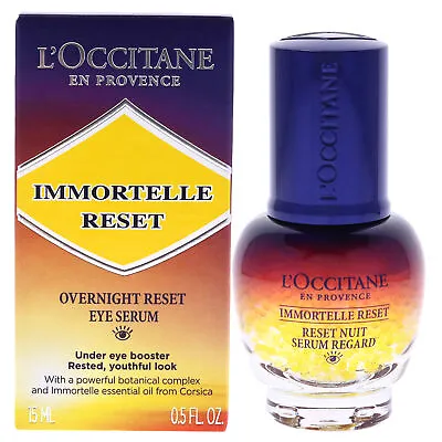 Immortelle Overnight Reset Eye Serum By LOccitane For Women - 0.5 Oz Serum • $46.97