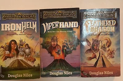 Forgotten Realms Maztica Trilogy By Douglas Niles  Paperback Ironhelm FREE SHIP • $19.99