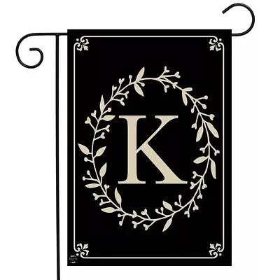 Briarwood Lane Classic Monogram Letter K Garden Flag Everyday 12.5  X 18  • $9.86