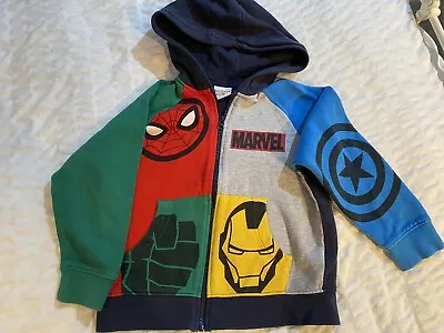 Next Marvel Spiderman Avengers Hoodie Age 5-6 • £3.50