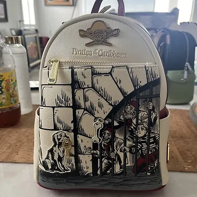 Disney Parks Loungefly PIRATES OF THE CARIBBEAN Jail Scene Mini Backpack 2023 • $115