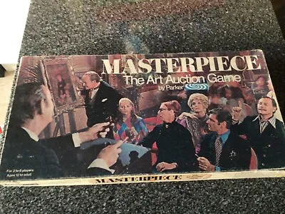 £44.99 • Buy Masterpiece The Art Auction Game Vintage Board Game By Parker COMPLETE VGC.