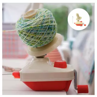 Swift Yarn Fiber String Ball Wool Winder Holder Hand Operated Winding Machine • £12.89