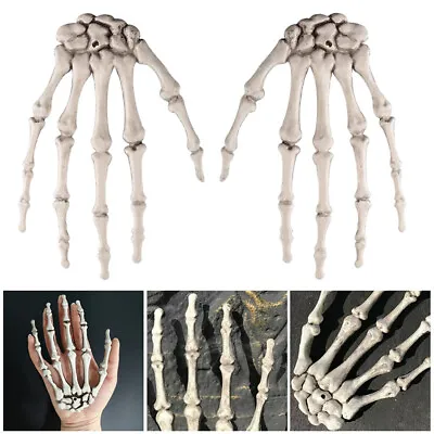 Halloween Skeleton Skull Claw Hand Bones Horror Haunted House Secret Room Props • £6.97