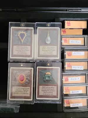 MTG: 4 Mox: Mox Emerald Mox Ruby Mox Sapphir Mox Pearl • $14880.46