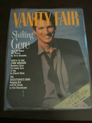 Vanity Fair Magazine May 1990 Richard Gere • $9.99