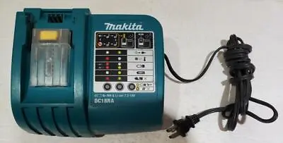 Makita DC18RA 7.2V-18V Ni-MH & Li-ion Fast Battery Charger Used • $36