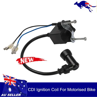 Magneto Coil CDI 2 Stroke 48cc 70cc 80cc Motorised Motorized Bicycle Bike Engine • $9.37