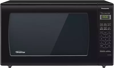 Panasonic Microwave Oven NN-SN936B Black Countertop With Inverter Technology And • $310.14