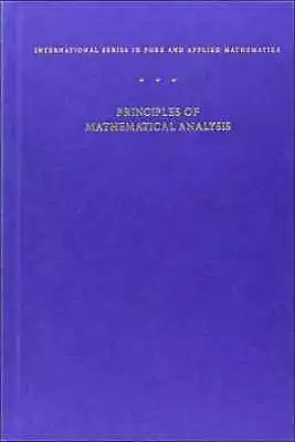 Principles Of Mathematical Analysis - Hardcover By Rudin Walter - Good • $64.76