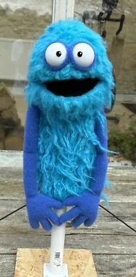 Professional Hand Puppet Muppet Professional Hand Made Monster  Blue • £150