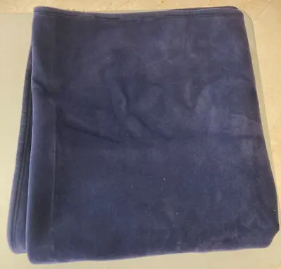 Westpoint Home Vellux Queen Size Blue Nylon Blanket • $24.99
