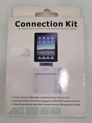 New!! IPad Camera Connection Kit • £6