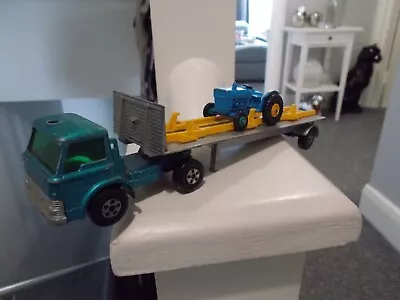 Matchbox Tasker Truck With Only One Tractor But It Is A Rare Colour Truck • £10