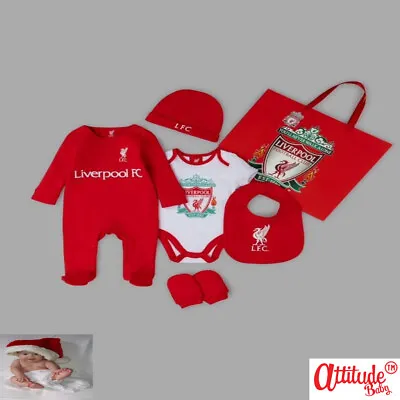 £24.99 • Buy Liverpool Baby Gift Set-Official-6 Piece-Baby Liverpool Gift Set-Liverpool FC