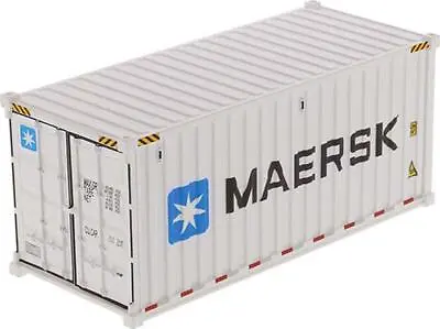 20' Refrigerated Sea Container White - MAERSK (Transport Series) 1:50 Scale • $29.95