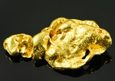 $5376.89 • Buy Large Natural Gold Nugget Australian 55.09 Grams 1.77 Troy Ounces Very Rare