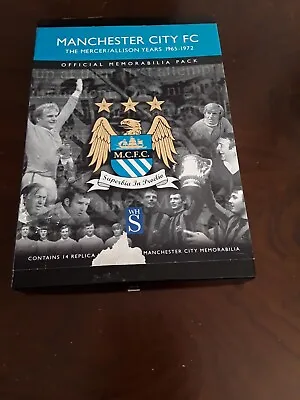 Manchester City The Mercer/Allison Years Official Memorabilia Pack Preowned • £14