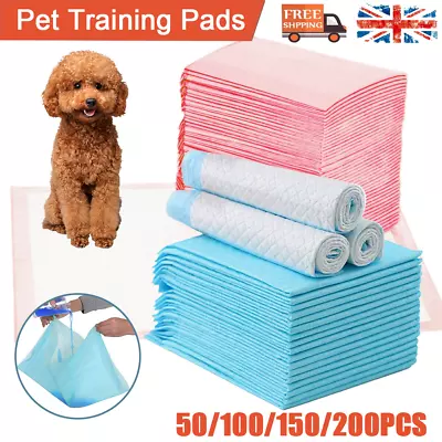 £7.89 • Buy Heavy Duty Large Puppy Training Pet Pads Floor Wee Pee Toilet Pad Dog Cat Mats