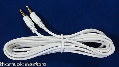12' Ft 3.5MM (1/8 ) M-M Premium Audio Cable Wire Headphone Out - Aux Input VWLTW • $8.69