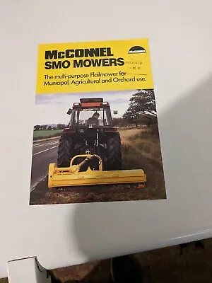 McConnel Smo Mowers Sale Brochure 2 Pages • £8