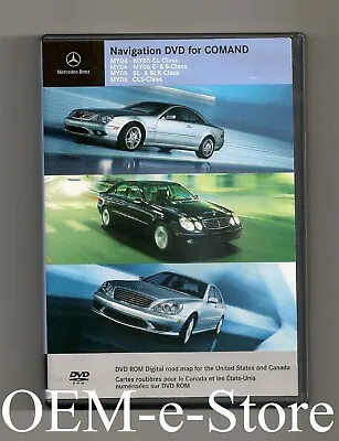 2005 2006 Mercedes SL600 SL500 SL65 SL55 AMG Navigation OEM DVD Map U.S Canada • $60