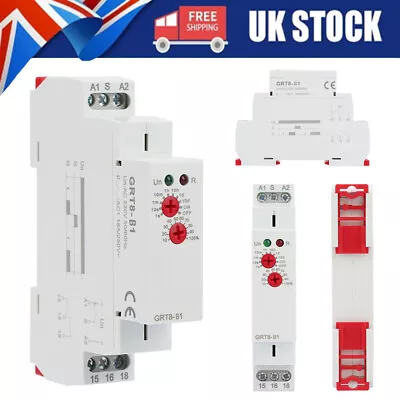 On Delay Off Delay Timer Relay Time Adjustable Delay Relay Timer Control Switch • £23.46