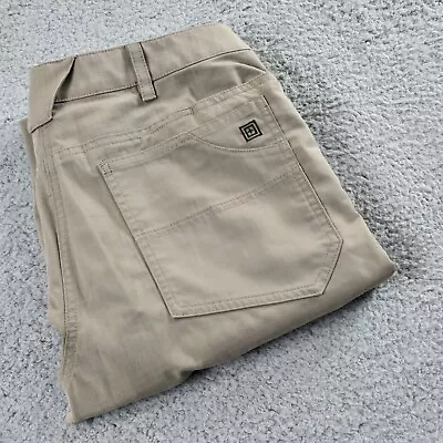 5.11 Tactical Pants Mens 34x30 Khaki Ridgeline Covert Flex Tac Ripstop Utility • $26.95