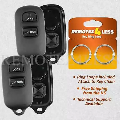 2 For 2004 2005 2006 Toyota Tundra Remote Shell Case Car Key Fob Cover • $7.95