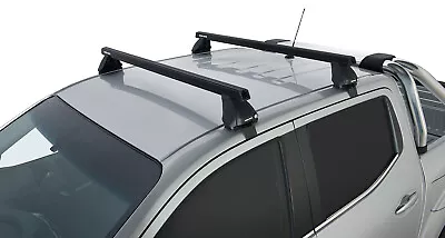 Rhino Pair Of HD Roof Racks FOR NISSAN NP300 D23 Navara 4dr Ute • $399