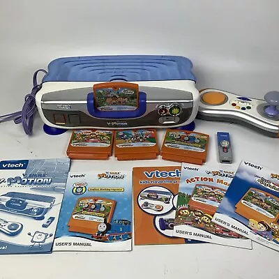 $29.99 • Buy Vtech V.Smile V-Motion Active Learning System 1 ControllerLot Of 4 Games Manual