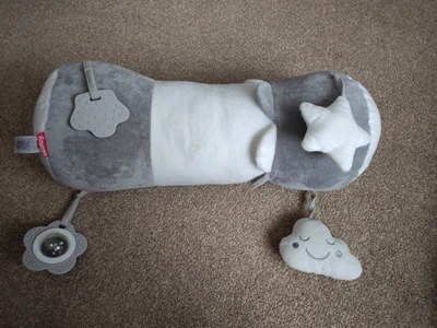 Nuby Baby Tummy Time Roller Cushion With Toys • £5.50
