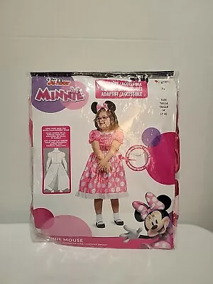 Minnie Mouse Pink Adaptive Disney Junior Dress Up Halloween Child Costume 7-8 • $29.99