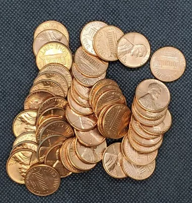 1964-D Lincoln Memorial Cent Roll (50 Coins) | BRILLIANT UNCIRCULATED • $6.95