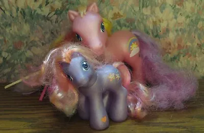 My Little Pony G3 Super Long Hair Rainbow Flash And Baby - 2003 Vintage • $24.99