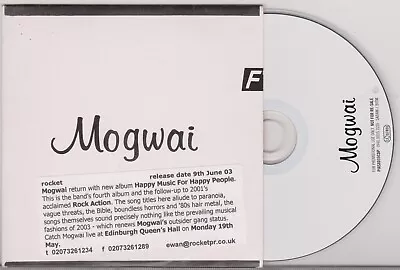 MOGWAI Happy Songs For Happy People PROMO 9 Track CD Album • $6.30