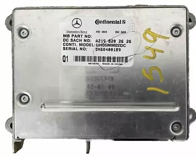 06-09 MERCEDES W211 E350 Control Module Unit A2198202626 # N2-1 • $26.39