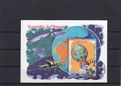 Madagascar Stamps 1983 Space Air Balloon Mi BL20 Used • $6.50