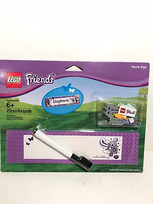 LEGO Friends ~ Name Sign ~ 850591 ~ New Sealed ~ • $9.99