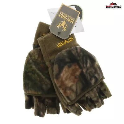 Mossy Oak Camo Pop Top Mittens Hunting Large ~ New • $13.27