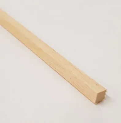 £3.45 • Buy Hardwood PSE Timber Decorative Moulding Beading Wooden Planed 6x6mm 2.4m 