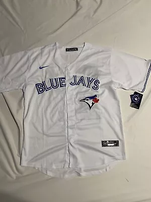 Vladimir Guerrero Jr #27 Toronto Blue Jays White Jersey Mens Large Stitched New • $45