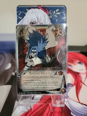 $10 • Buy Naruto CCG TCG N-US-123 N-US123 Sasuke Uchiha [Overflowing Chakra] Super Rare