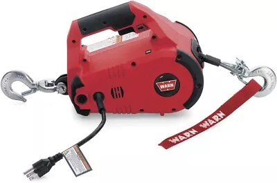 885000 PullzAll Corded 120V AC Portable Electric Winch With Steel Cable • $212